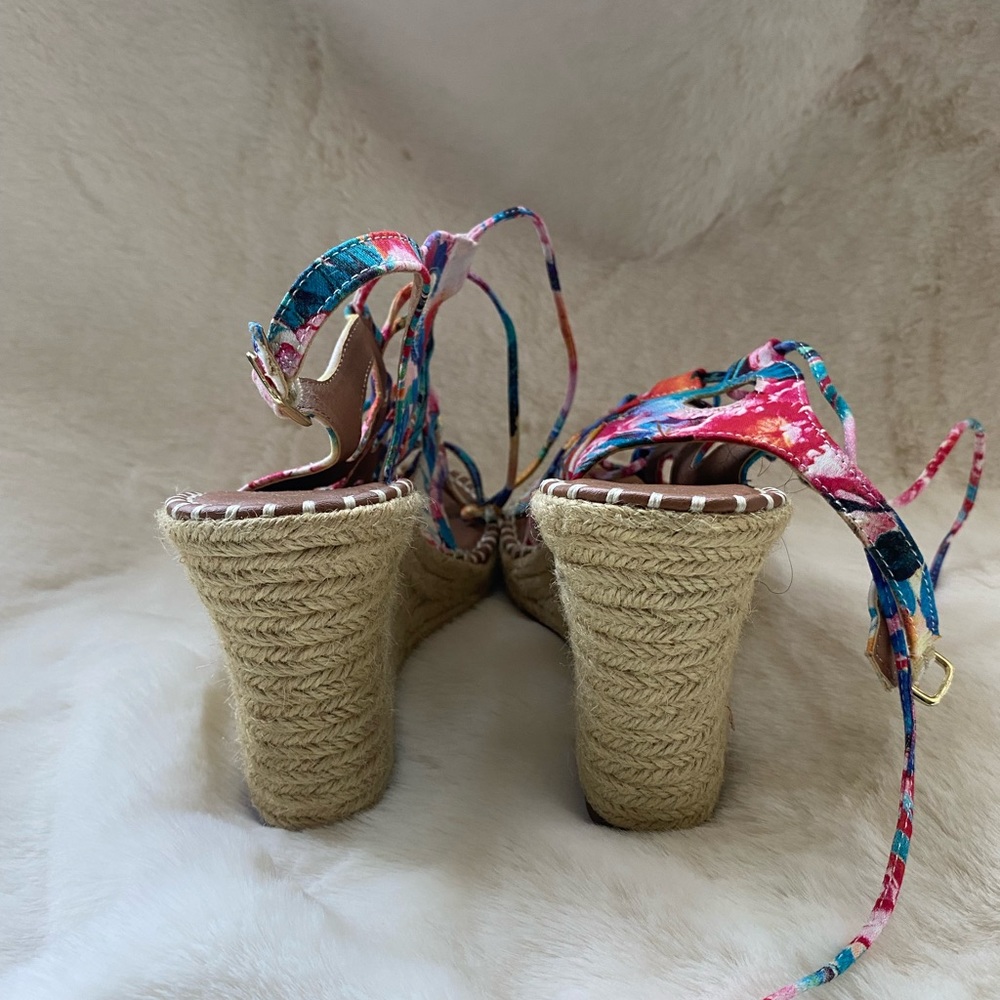 Colorful Summer Wedges - Picture 2 of 2